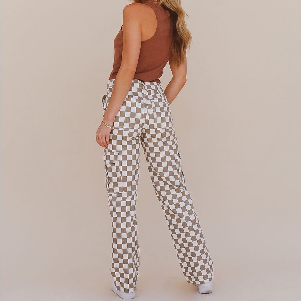 XO mandySue checked pants